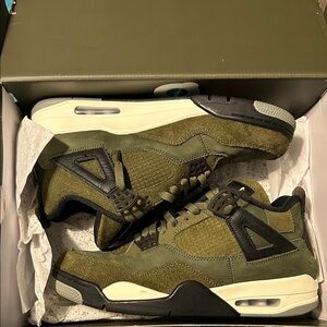 Jordan Olive and Black Men's Sneakers